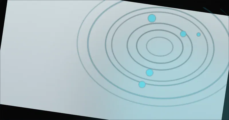 Illustration of a ring of player avatars around a guild banner