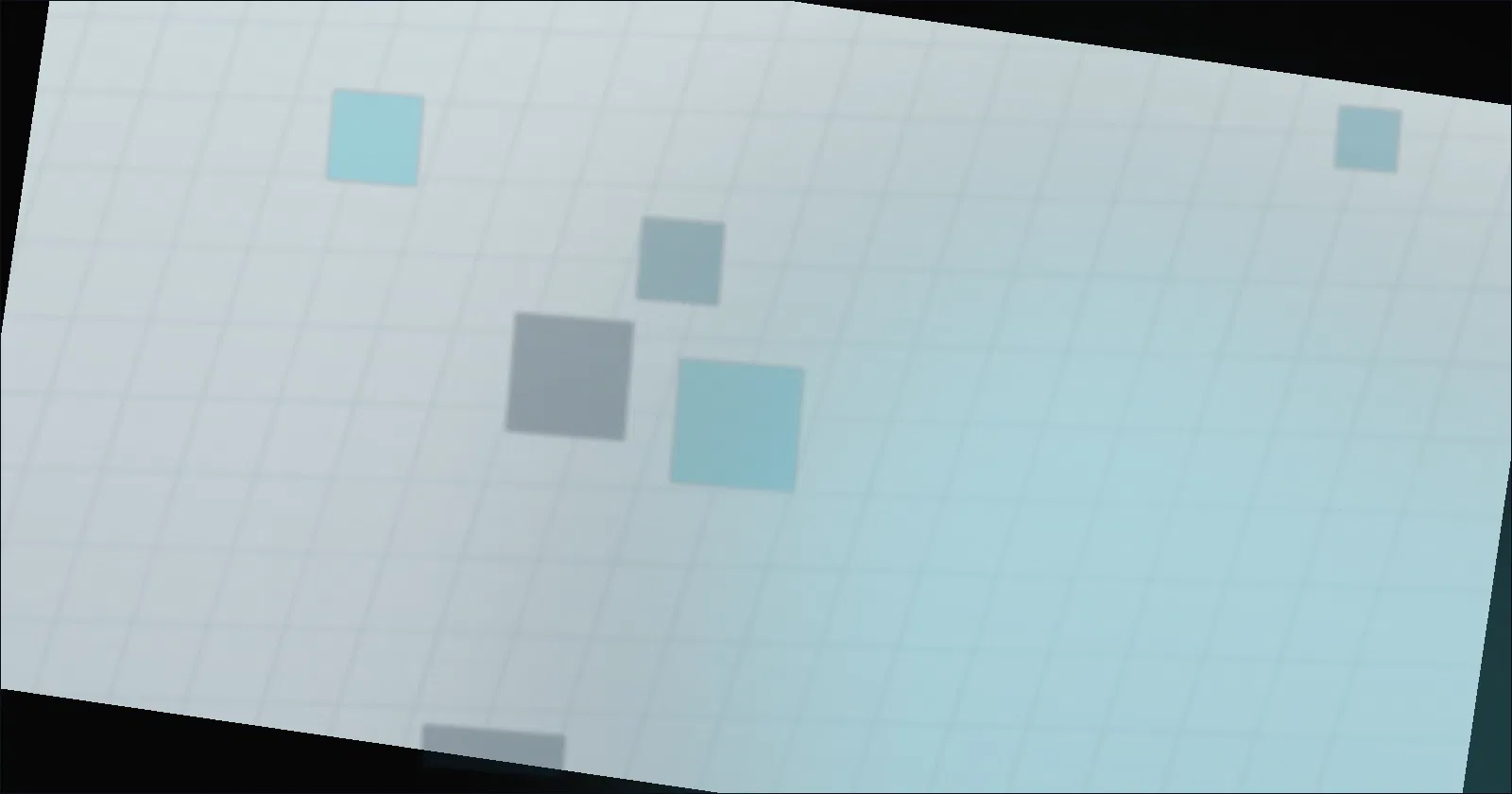 Illustration of a probability table next to a sparkling item reveal