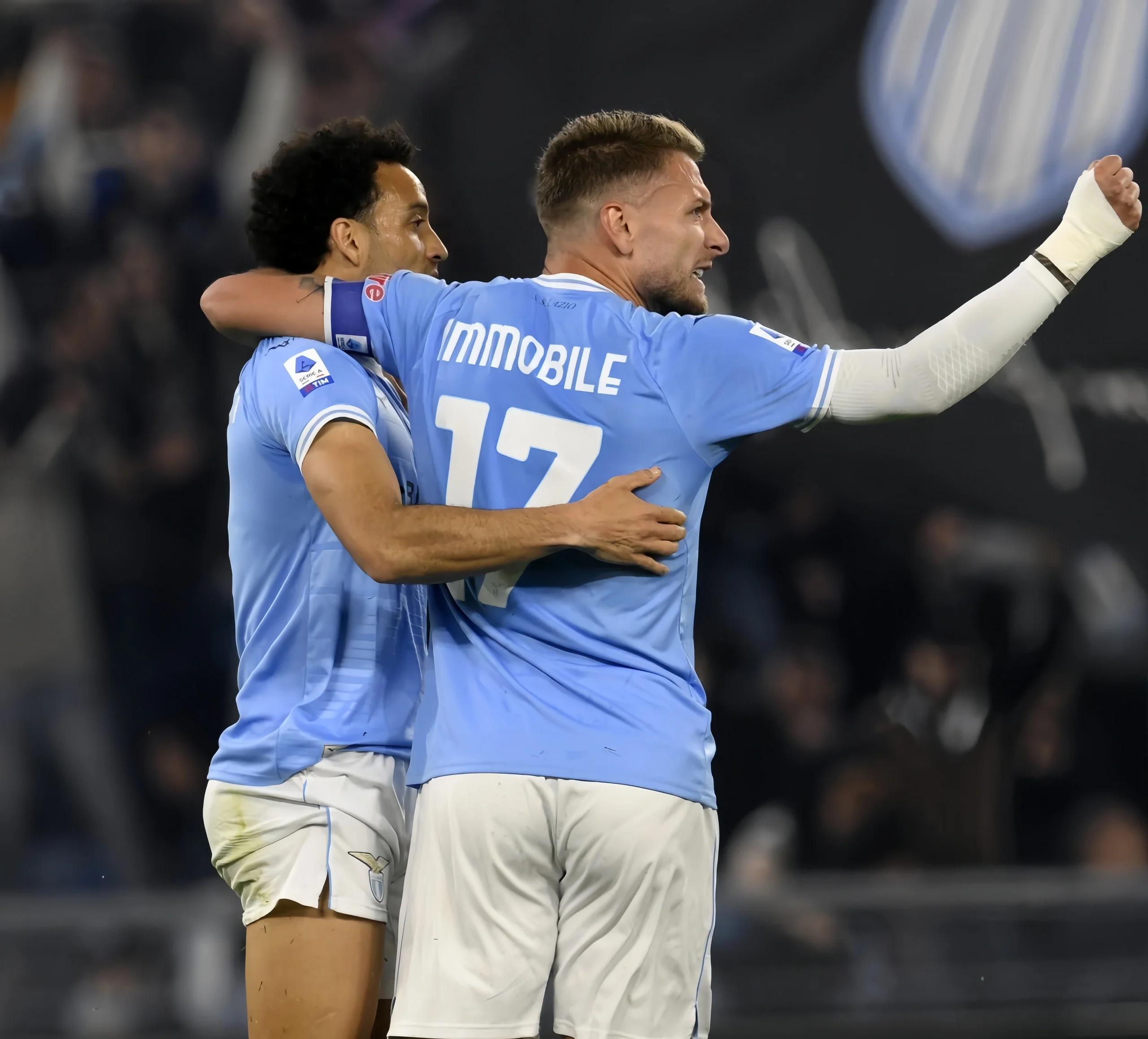 拉齐奥力克国际米兰，闯入欧冠资格行列