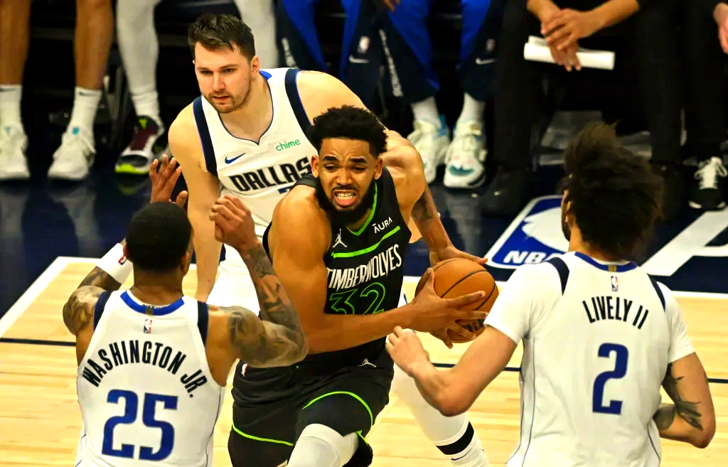 森林狼逆转勇士，唐斯砍下40+20